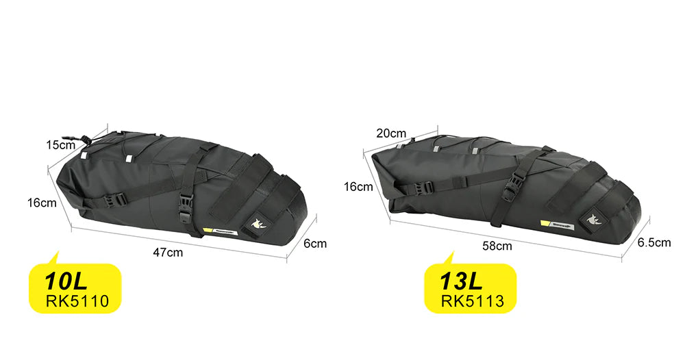 Saddle Bag with Waterproof Lining -RK5110/RK5113