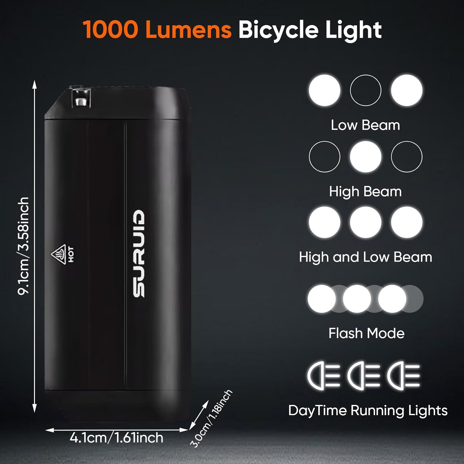 Bright LED Bike Light