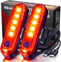 BLITZU USB-C Rechargeable Bike Tail Light 2 Pack