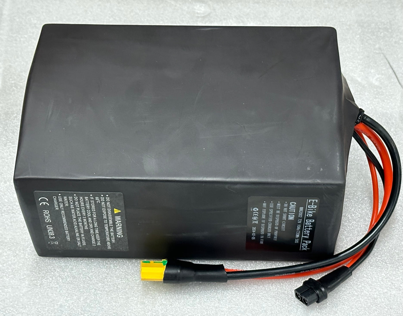 72v 60amp 10Ah 21700 E-bike Battery
