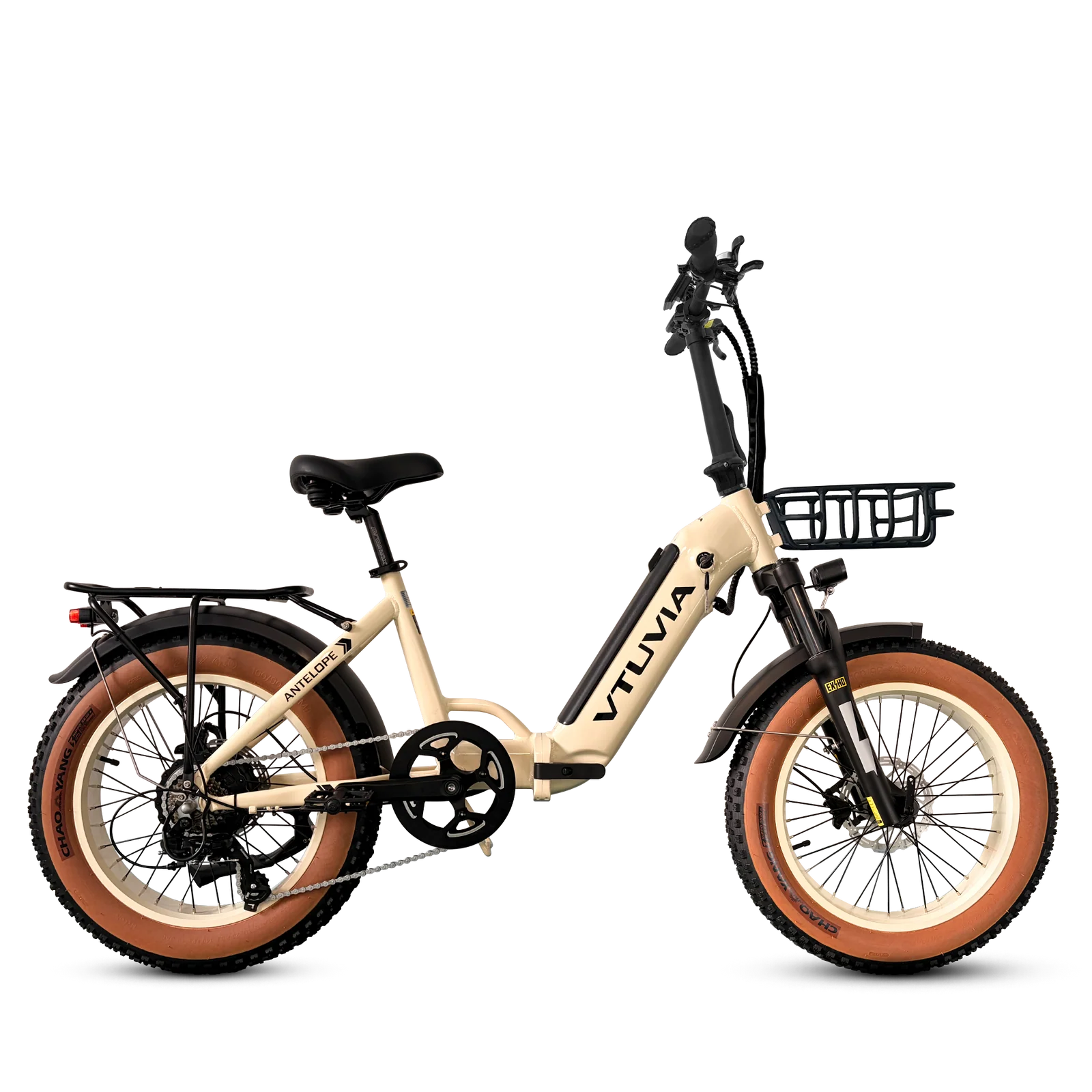 Vtuvia Antelope Folding Fat-Tire Mini Ebike