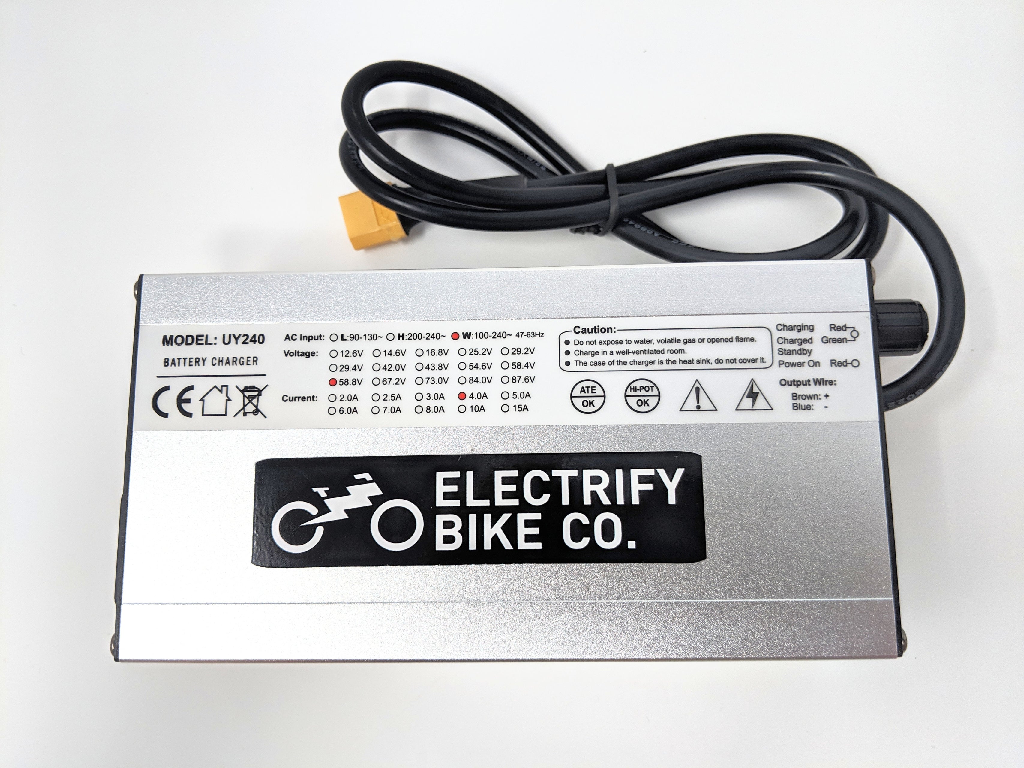 EBC Universal Smart Charger - 72v 4 amp Lithium Ion Battery